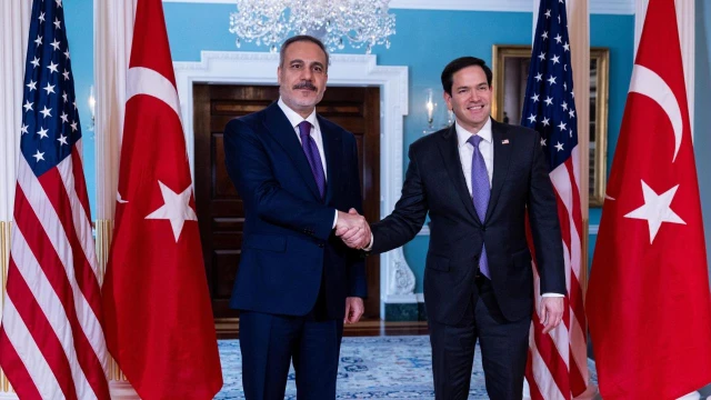 Dışişleri Bakanı Fidan, ABD Dışişleri Bakanı Rubio ile bir araya geldi